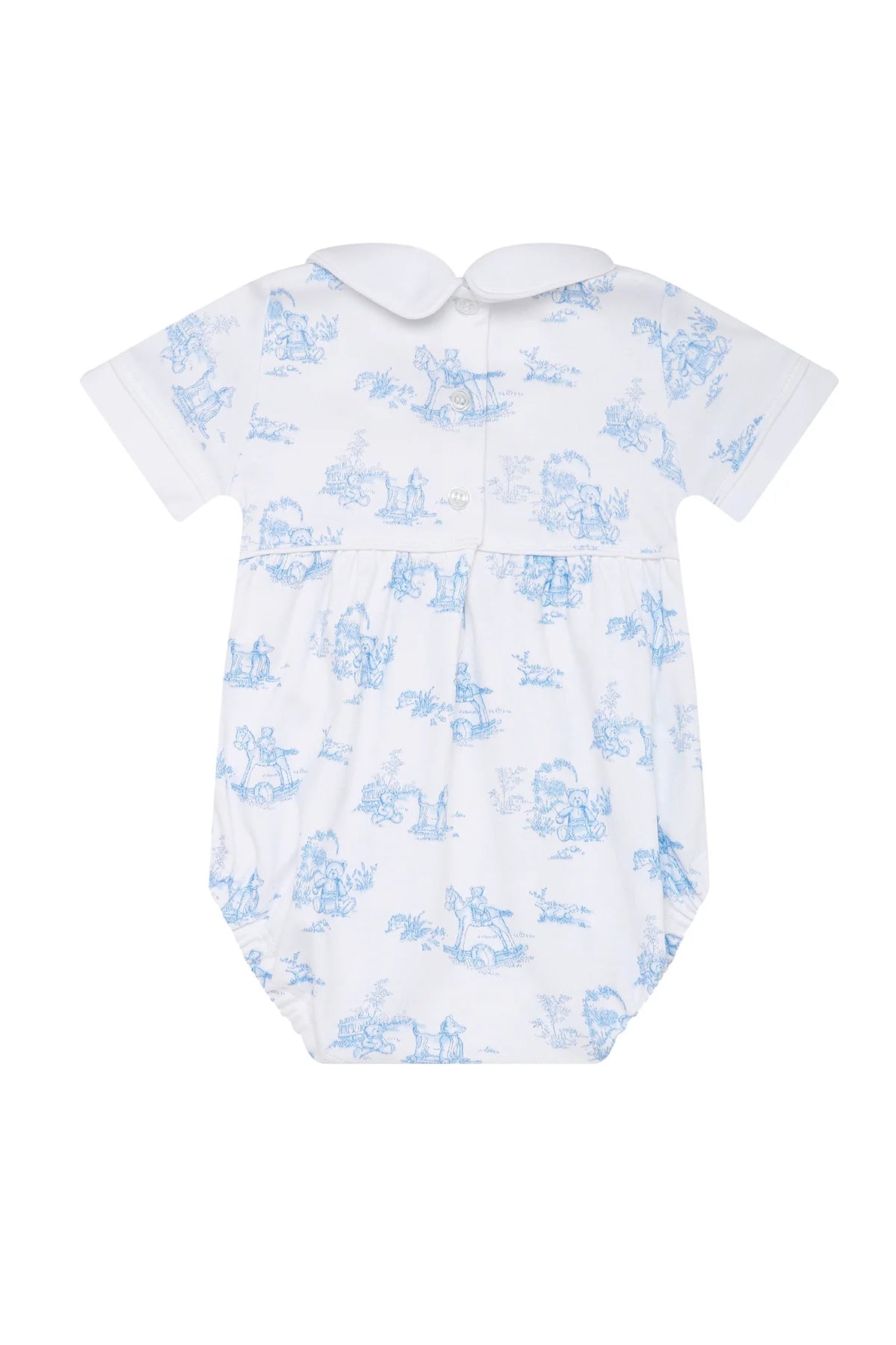 Blue Toile Bubble