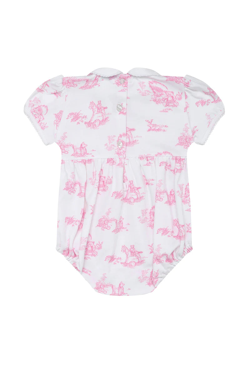 Pink Toile Bubble