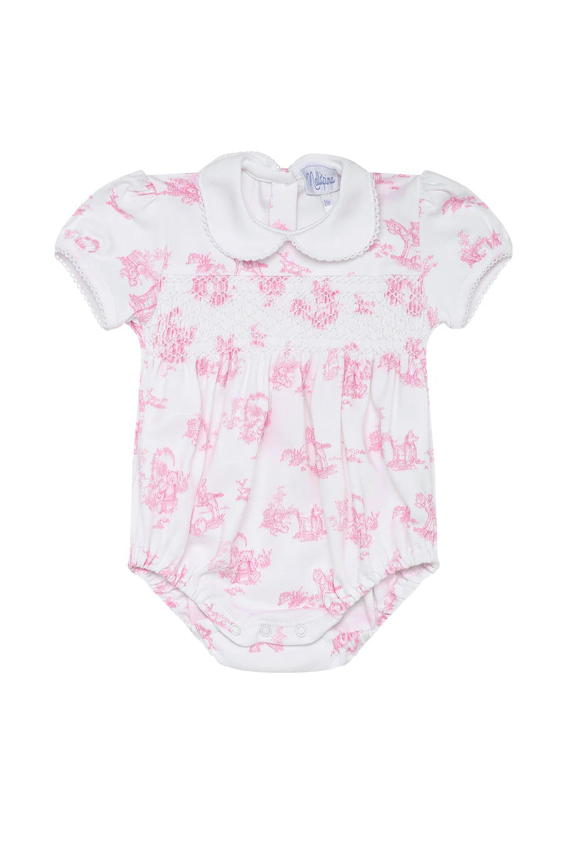 Pink Toile Bubble