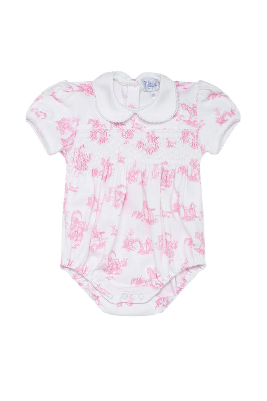 Pink Toile Bubble